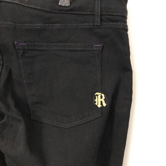 Rich and Skinny Black Stretchy Skinny Jeans 26" - Picture 8 of 11